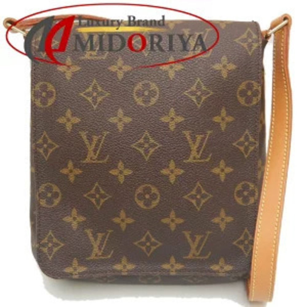 Louis Vuitton Monogram Musette Salsa Shoulder Bag Canvas Leather Brown